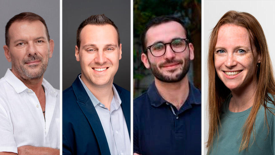 מימין מיכל לופו אמיתי גלבוע אורן יונגר ו ארז שחר