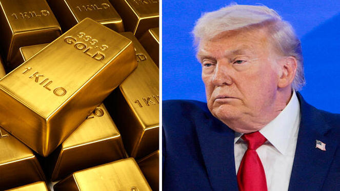 דונלד טראמפ ו זהב