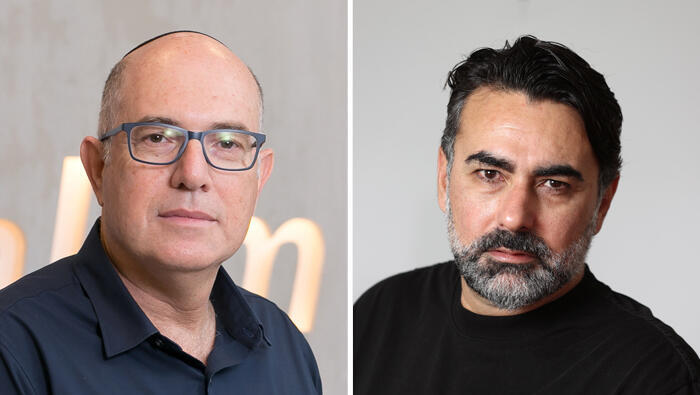 מימין ארז בוגנים ו אודי וינטראוב