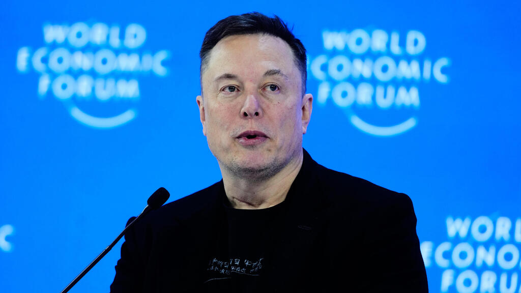 אלון מאסק הפורום הכלכלי העולמי ב דאבוס 22.1.26