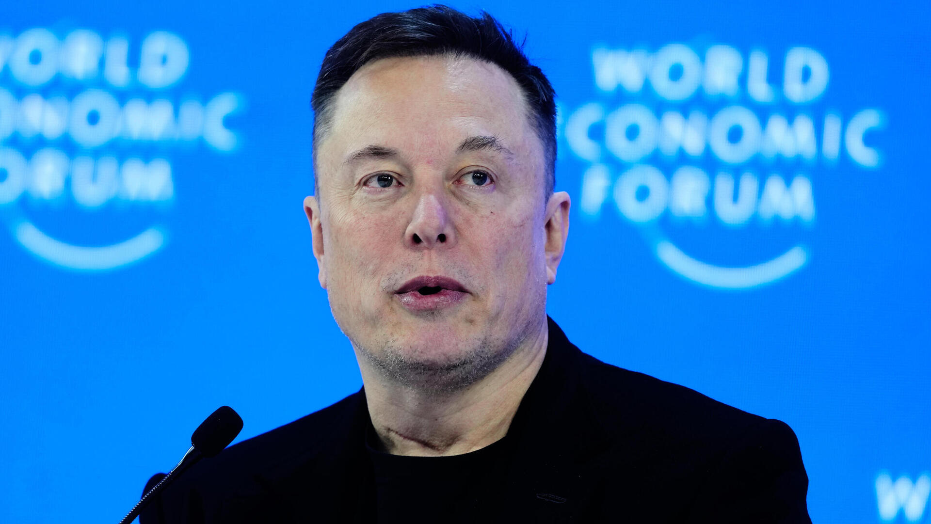 אלון מאסק הפורום הכלכלי העולמי ב דאבוס 22.1.26