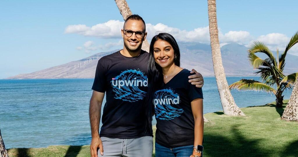 CEO Amiram Shachar and CSO Rinki Sethi. (Upwind) Amiram Shahar and Rinki Sethi