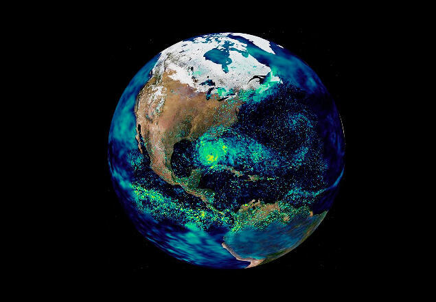 Earth-2, מודל חיזוי מזג אוויר באמצעות בינה מלאכותית (צילום מסך: אנבידיה) דמו מודל חיזוי מזג האוויר באמצעות בינה מלאכותית Earth-2