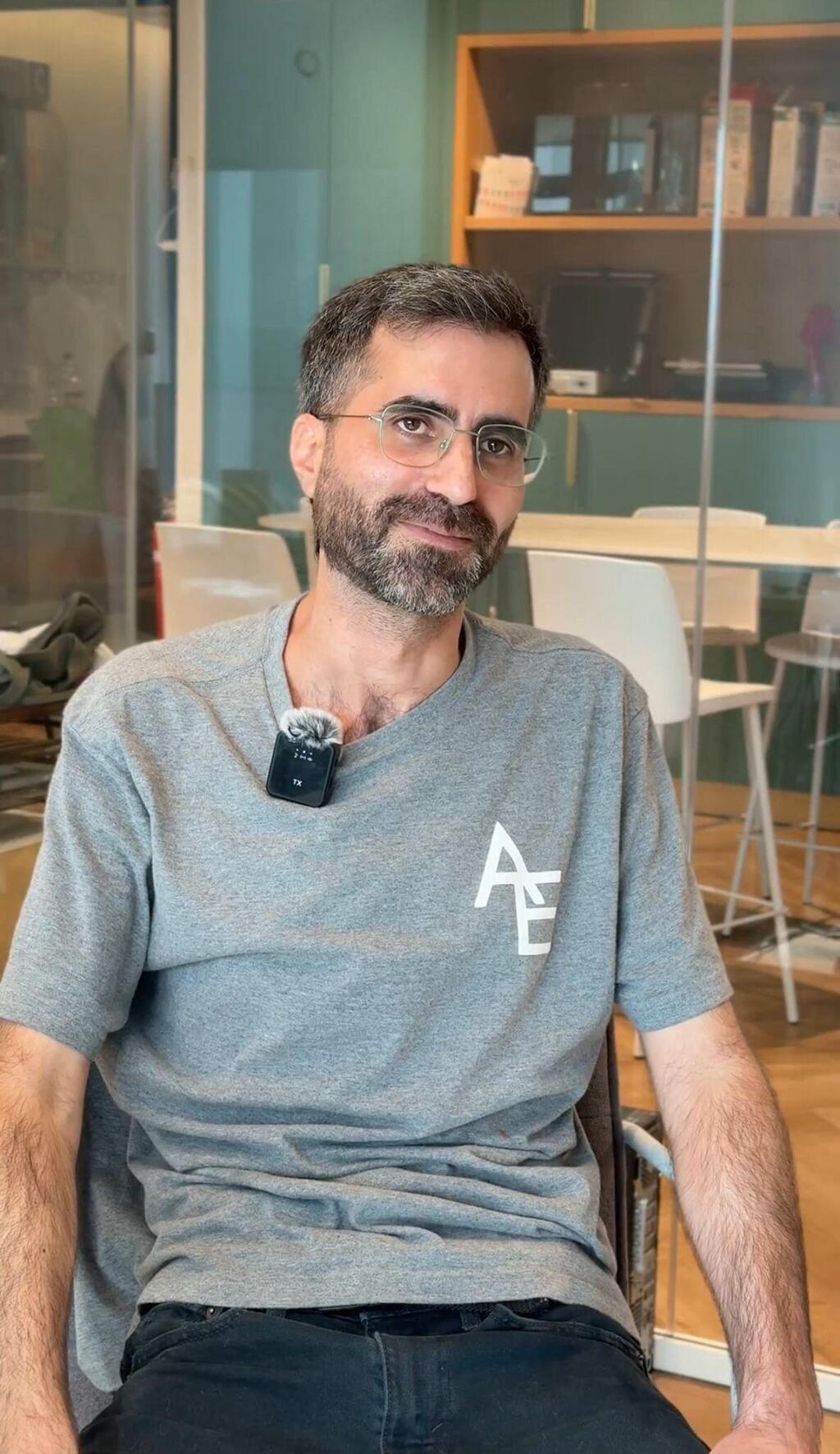 יוסי בלאס, בוגר קורס סייבר (באדיבות: מכללת Ecom) יוסי בלאס, בוגר קורס סייבר