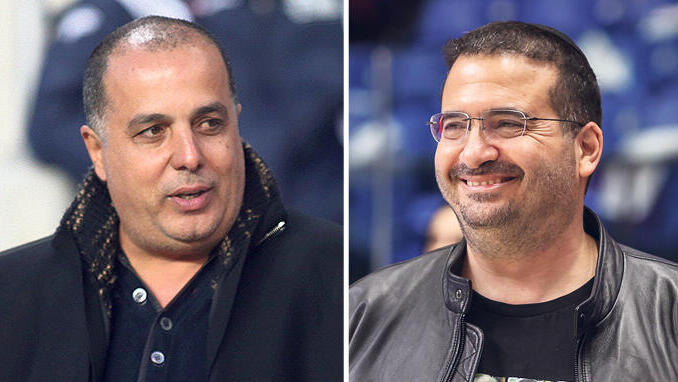 מימין עופר ינאי בעל השליטה בנופר אנרגיה ו עמוס לוזון בעל השליטה בקבוצת לוזון