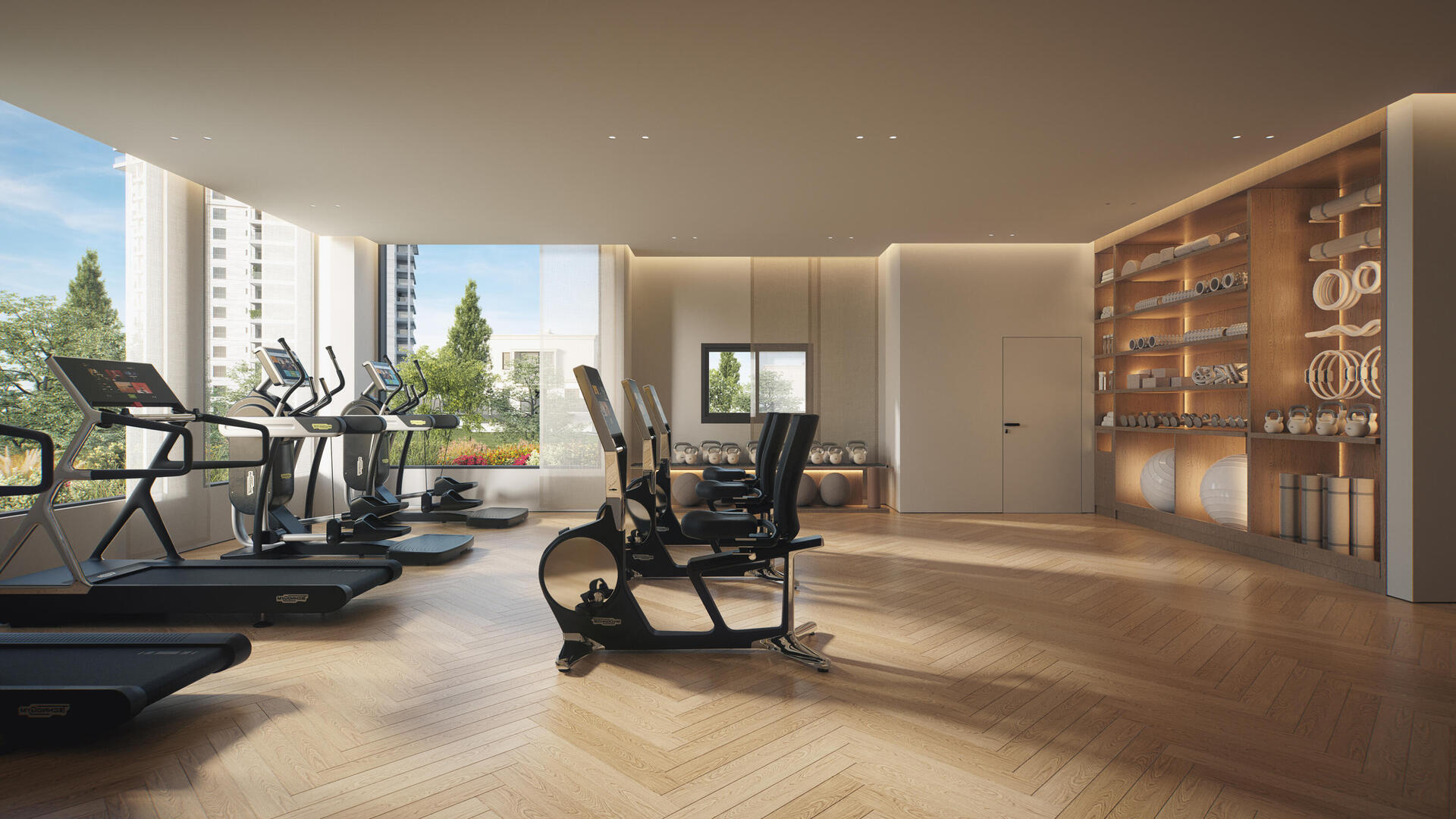 חדר כושר מאובזר אלונים הילס