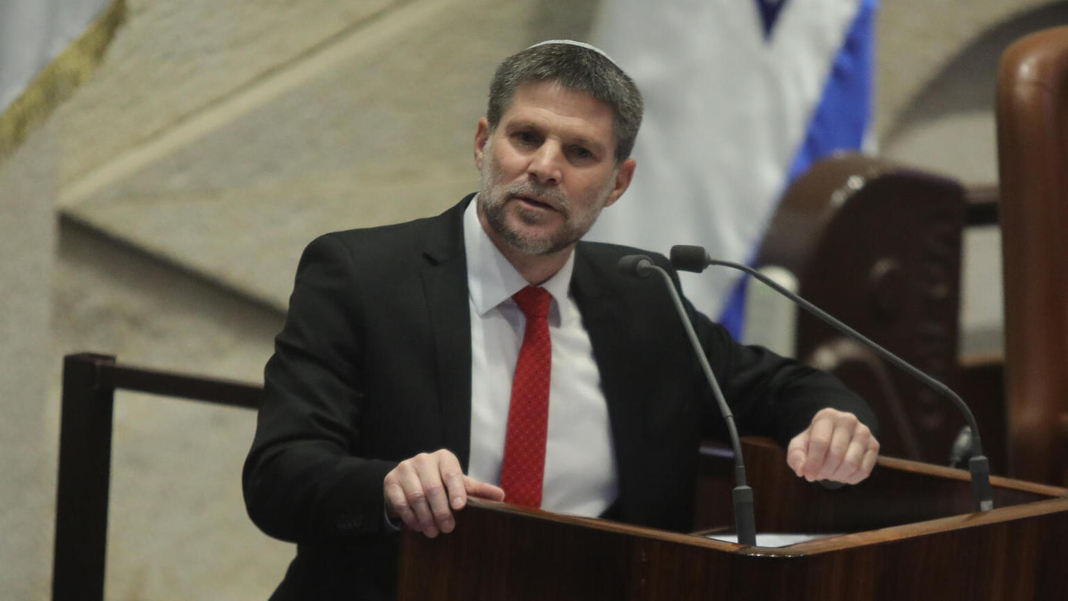 שר האוצר בצלאל סמוטריץ' ב מליאת הכנסת 28.1.26