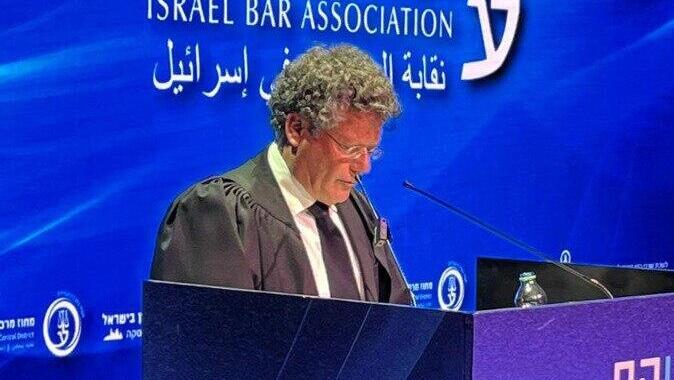 נשיא בית המשפט העליון יצחק עמית בטקס ההסמכה של עורכי הדין החדשים