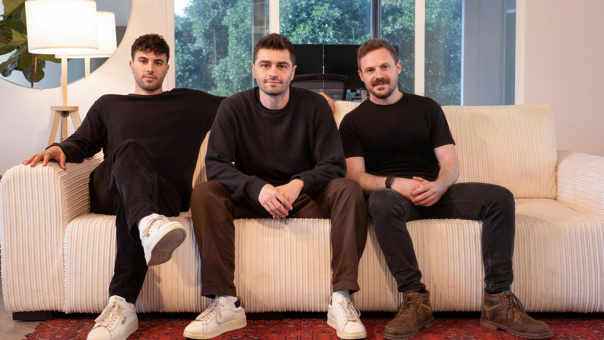 מייסדי Limy: אביב שמני (CEO), עידו זברסקי (COO) ואורי רייכמן (CTO) 