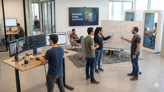 עובדי הייטק Founder Mode עבודה מהבית