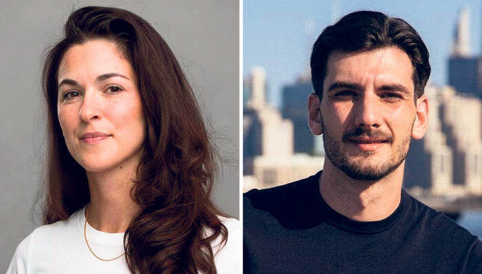 Vega CEO Shay Sandler and Cyberstarts General Manager Lior Simon. 