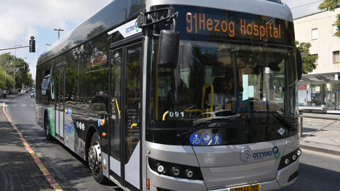 צילום: יואב דודקביץ במחאה על תקיפת נהג: קווי סופרבוס בירושלים יושבתו מחר לשעה