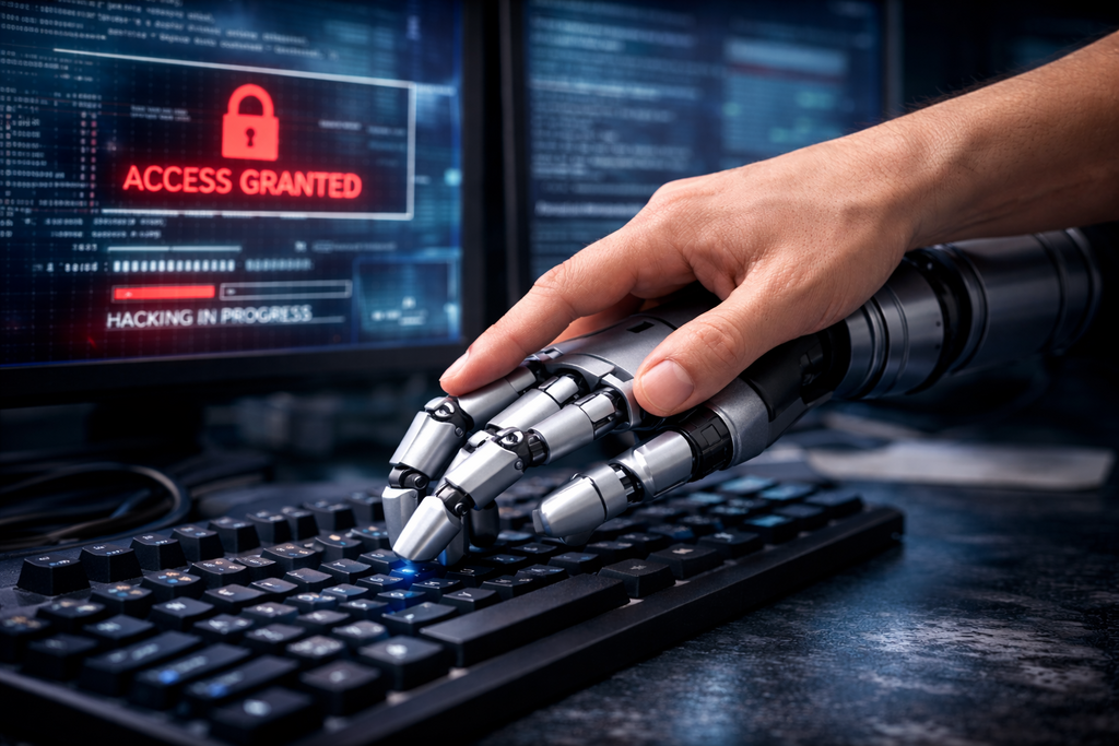 תקיפת סייבר באמצעות סוכן AI