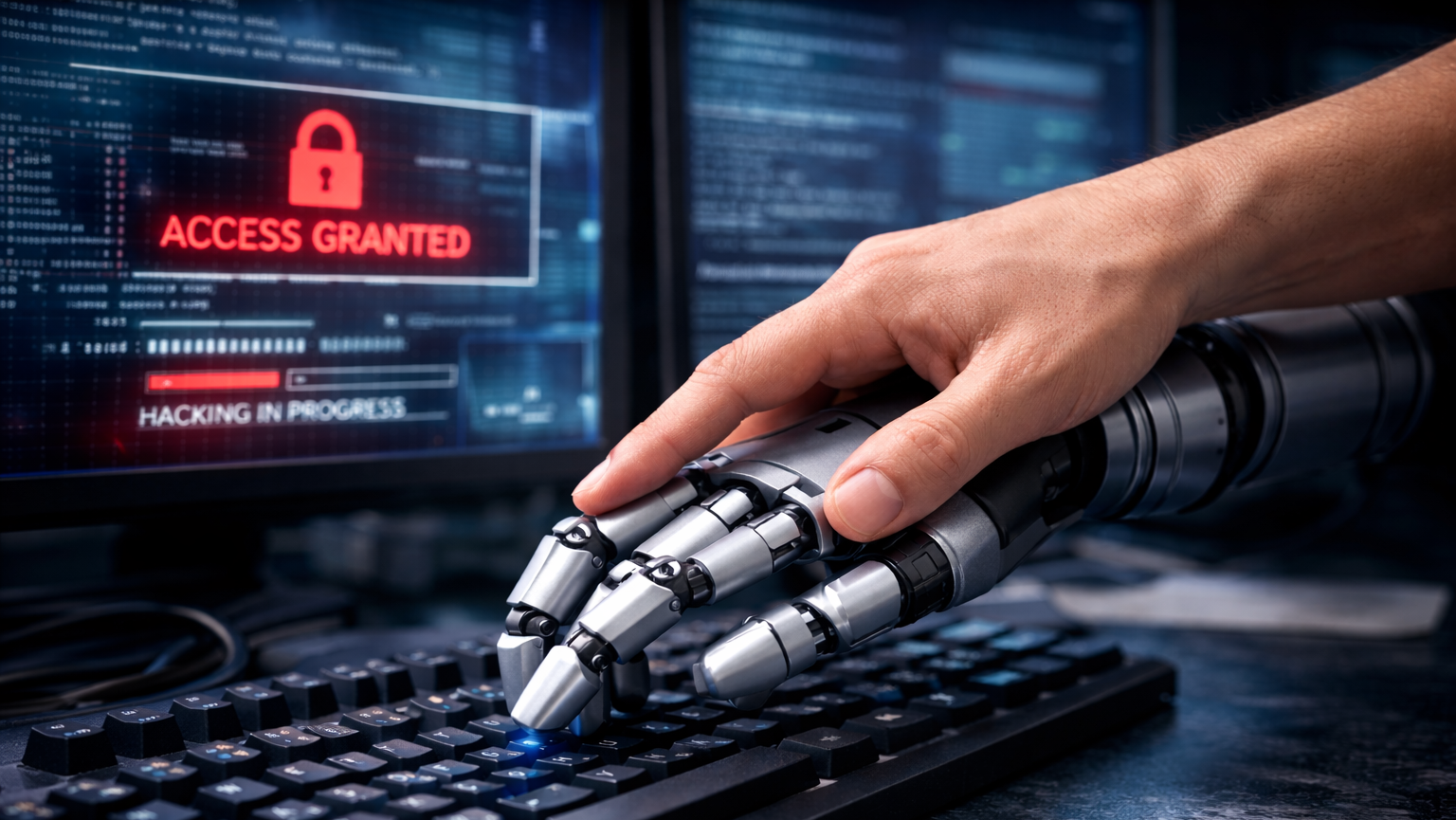 תקיפת סייבר באמצעות סוכן AI