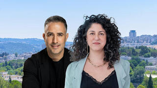 מנכלית אקרו התחדשות דקלה פרסיקו ומנכל אביב מליסרון צחי דידי