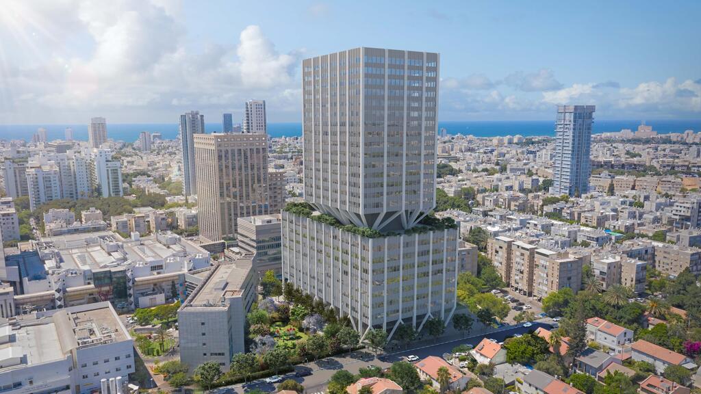 הדמיית מגדל האשפוז החדש ב איכילוב