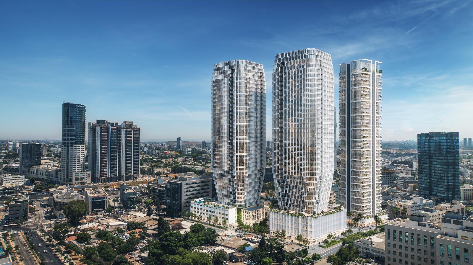 הדמיית מתחם ריב"ל של קרסו נדל"ן