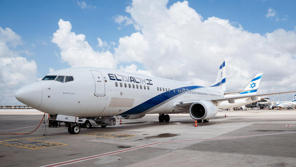 מטוס אל על (צילום: עפרי ברנע) מטוס אל על