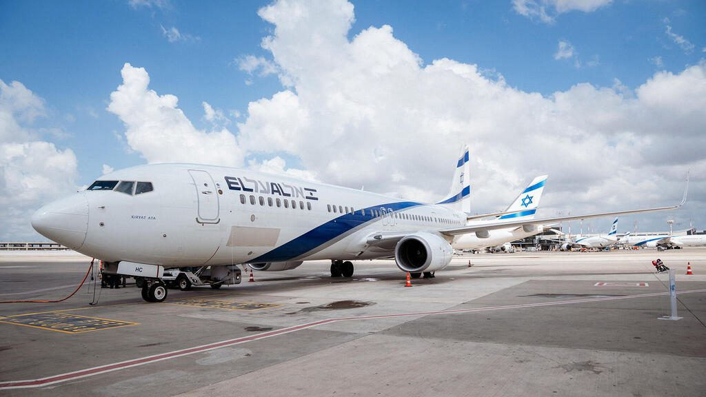 מטוס אל על (צילום: עפרי ברנע) מטוס אל על