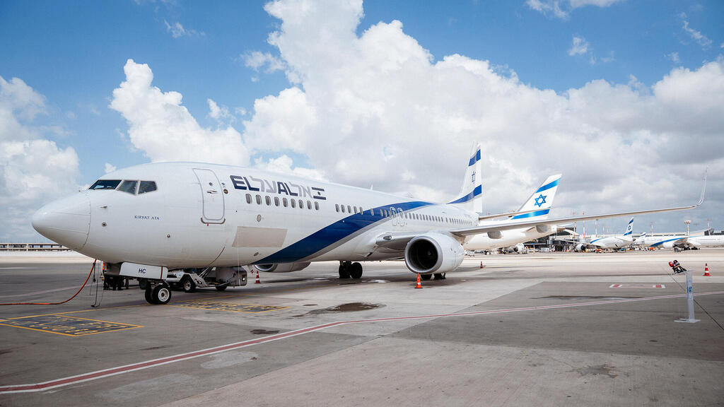 מטוס אל על (צילום: עפרי ברנע) מטוס אל על