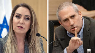 מימין ח"כ יו"ר ועדת הכספים חנוך מילביצקי ומנכ"לית ועדת הבחירות אורלי עדס