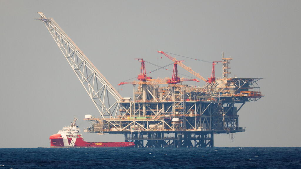 Leviathan Gas Reservoir (Reuters/Amir Cohen) מאגר גז לוויתן לווייתן קבוצת דלק