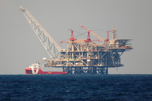 The Leviathan natural gas platform. 