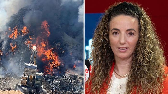 עידית סילמן ואתר פסולת פיראטי באזור בנימין