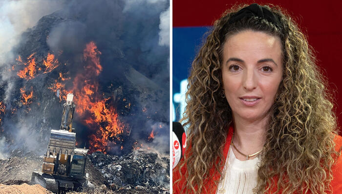 עידית סילמן ואתר פסולת פיראטי באזור בנימין