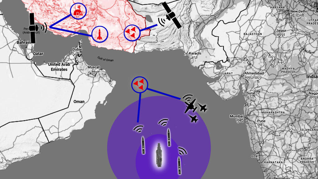 הקברניט נושאת מטוסים איראן 6