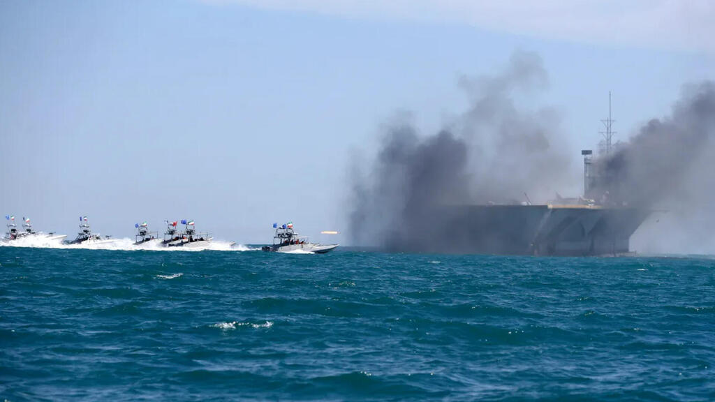 הקברניט נושאת מטוסים איראן 12