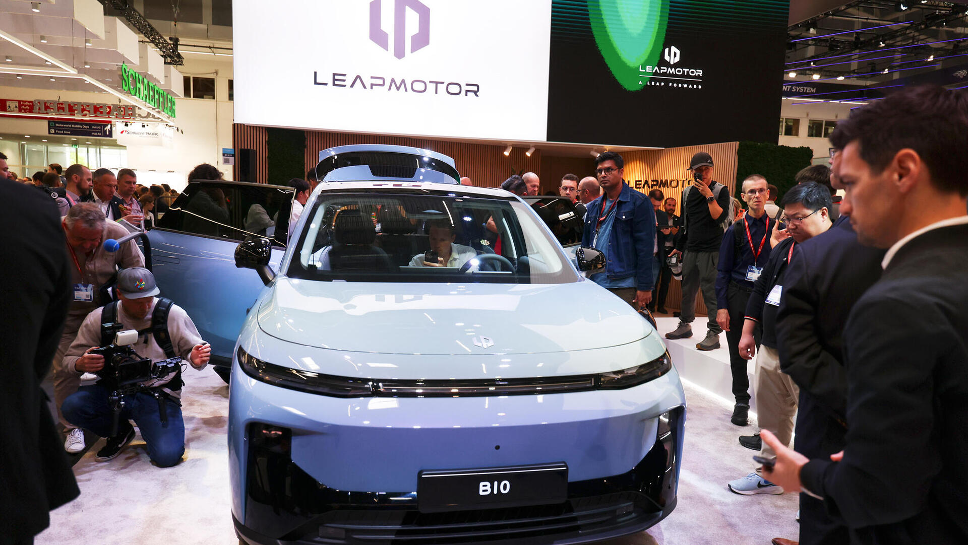 דגם של ליפמוטור בתערוכה במינכן ב־2025