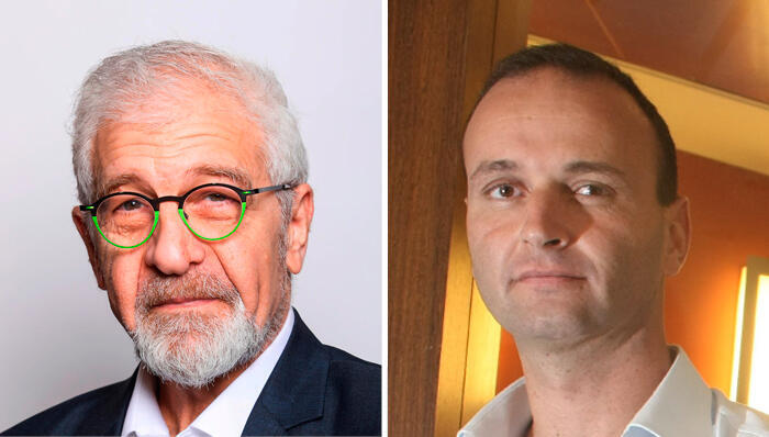 מימין גיא ברנשטיין ו זאב שטח