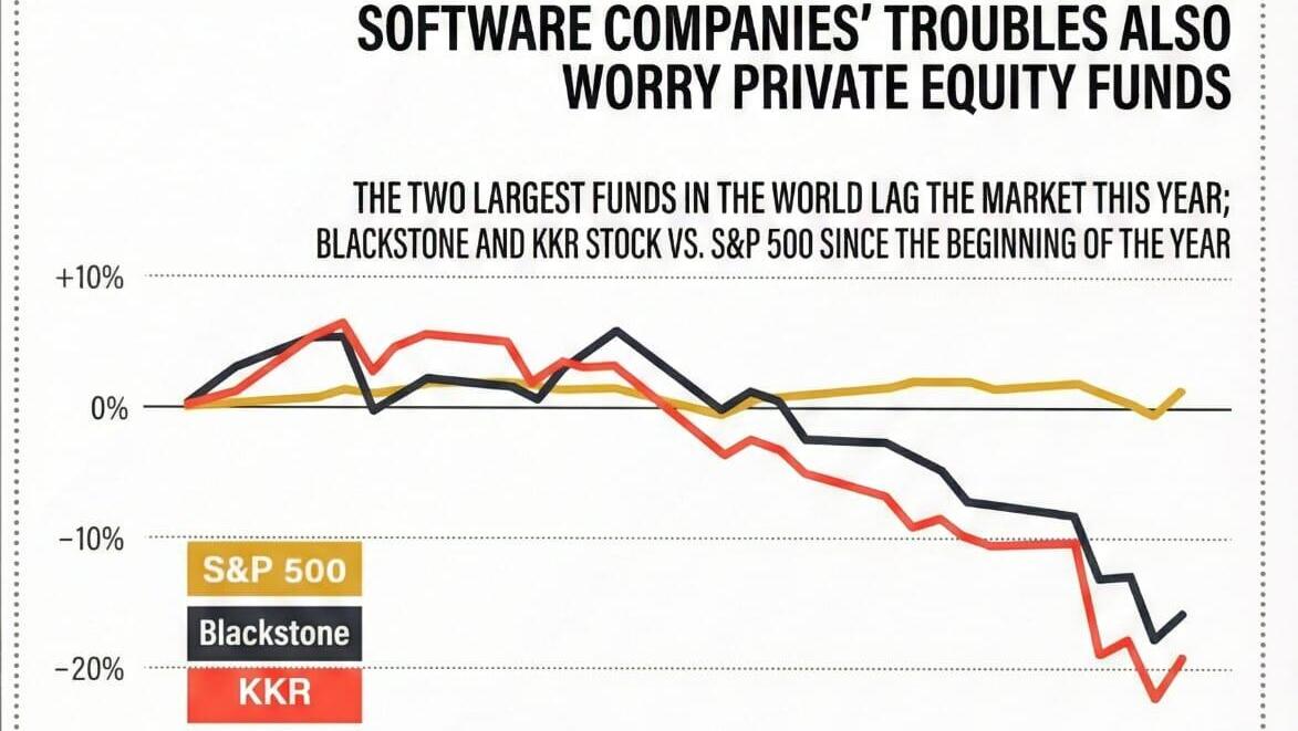 SaaS private equity graphic