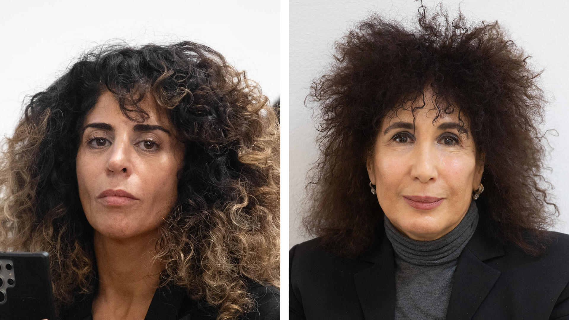 מימין יפעת בן חי שגב ועו"ד כנרת בראשי