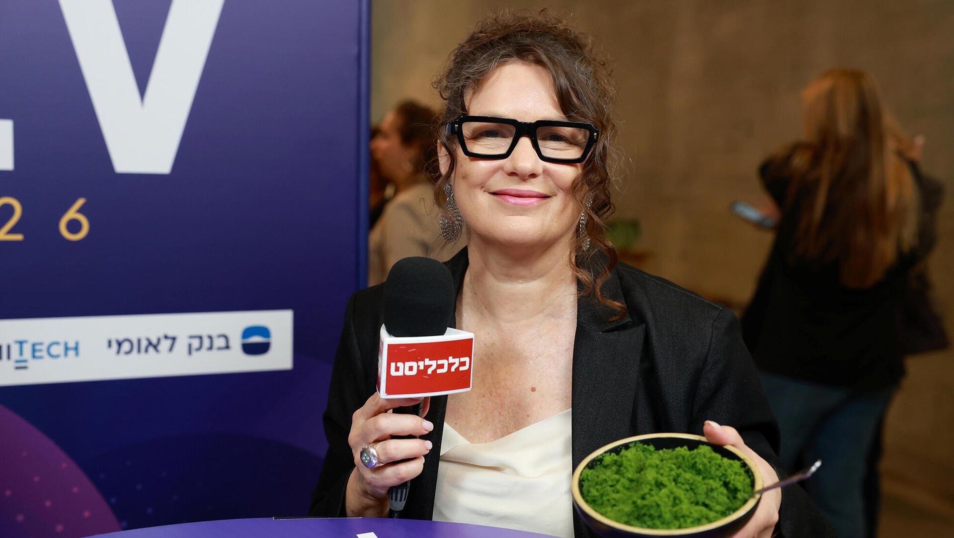 כנס TECH TLV - ראיון אולפן - ד"ר ציפי שוהם מייסדת ומנכלית GreenOnyx