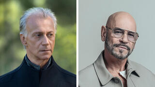 מימין הזמרים והמוזיקאים רמי קלינשטיין ו מתי כספי ז"ל פנאי