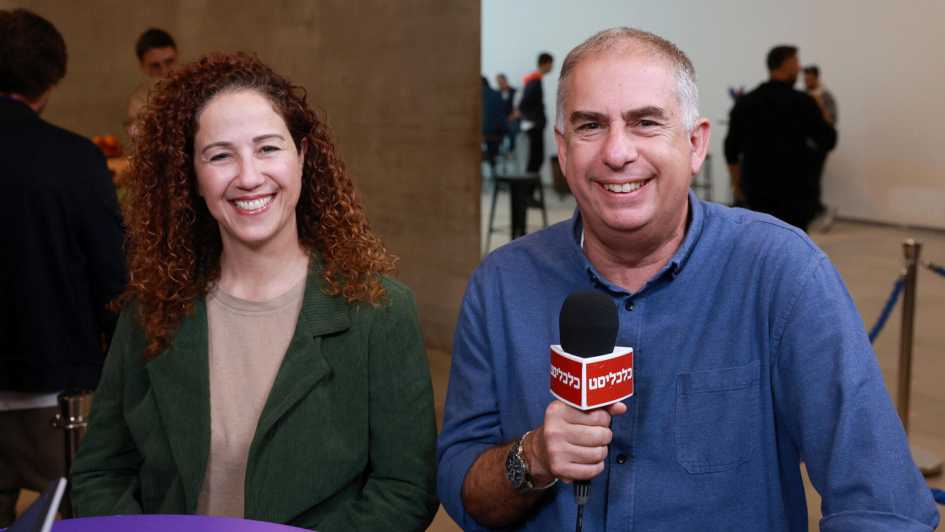 כנס TECH TLV - ראיון אולפן - ערן סגל מנכ״ל ומייסד משותף בהאב חדשנות חוסן ובריאות בשדרות ו אתי נאמן מנכ"לית Neao סטרטאף משתמש ב AI ומציאות מדומה לטובת טיפול נפש