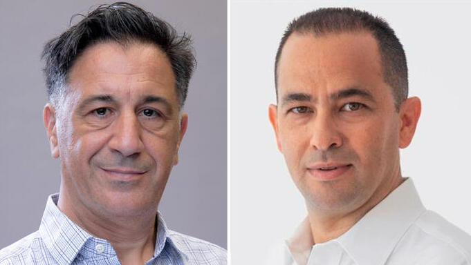 מימין  אייל רבינוביץ  בני חדאד 