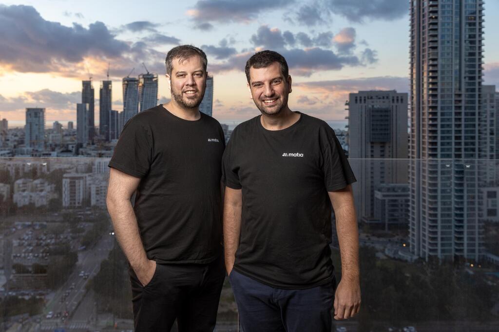 מימין בנימין סגל גבע סגל מייסדי מאטיה Matia