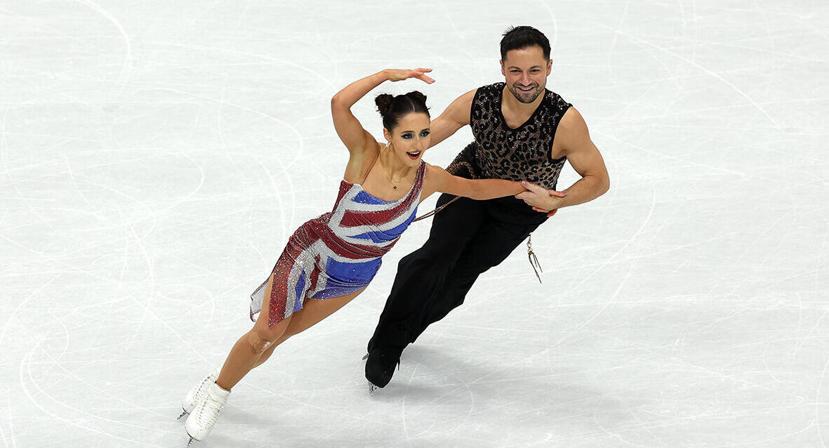 צילום: Getty Images/ Jamie Squire פוטו אולימפיאדת החורף רוקדים על הקרח לאויס גיבסון ליילה פיר בריטניה