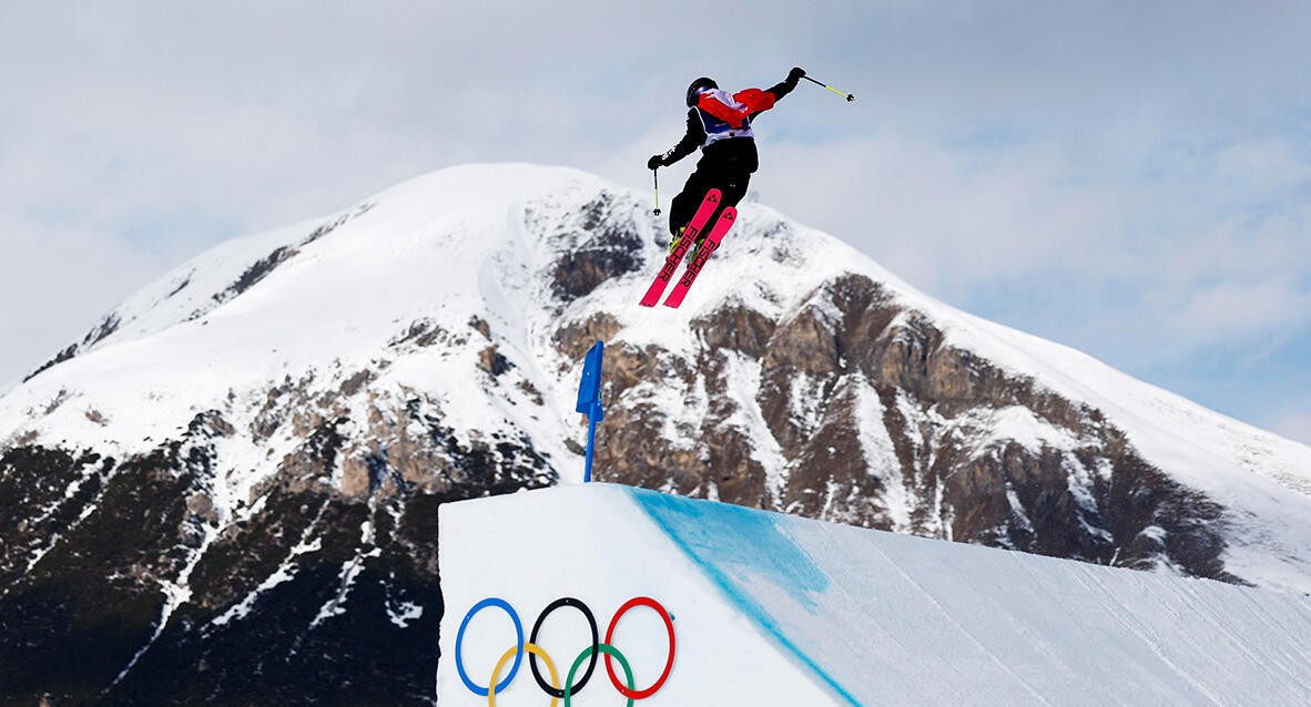 צילום: REUTERS/ Marko Djurica פוטו אולימפיאדת החורף מתילדה גרמהוד שווייץ סקי