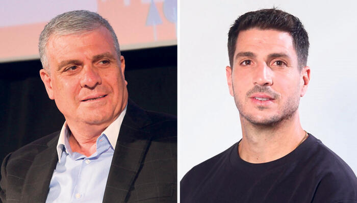 ויקטור וקרט מנכ"ל לאומי פרטנרס ו אבי לוי בעל השליטה בלהב אל.אר