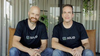 מייסדי סוליד Solid מימין טל סגלוב ו יוני לייטרסדוף
