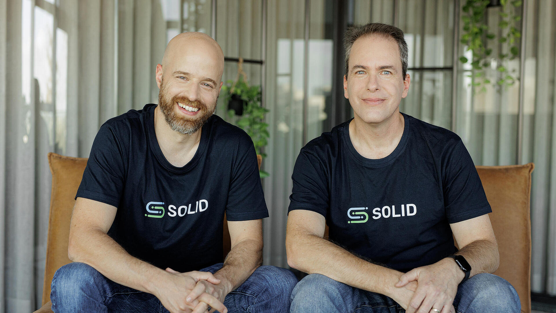 מייסדי סוליד Solid מימין טל סגלוב ו יוני לייטרסדוף