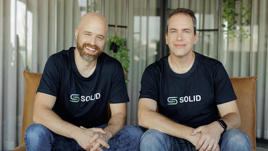 מייסדי סוליד, טל סגלוב (מימין) ויוני לייטרסדוף (צילום: עומר הכהן) מייסדי סוליד Solid מימין טל סגלוב ו יוני לייטרסדוף