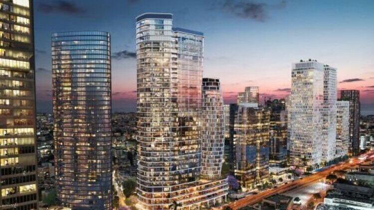 viewpoint. הדמיית פרויקט INTRO תל אביב 