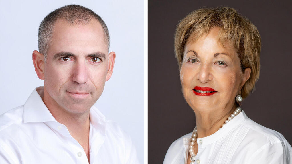 מימין רעיה שטראוס ו צחי ארבוב