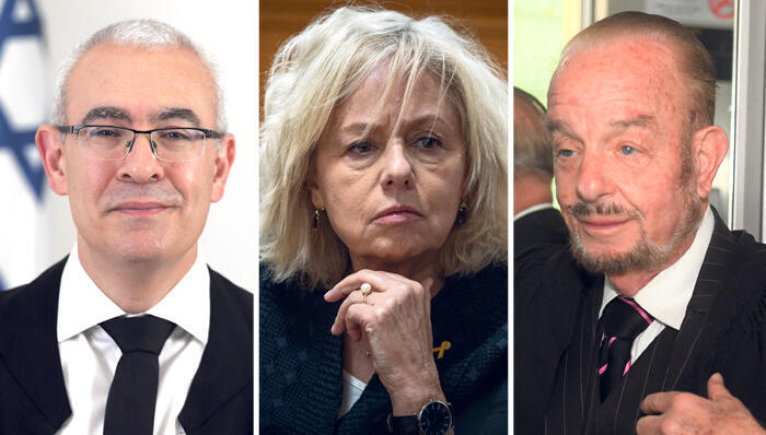 מימין יורם שפטל, גלי בהרב מיארה ו עופר גרוסקופף