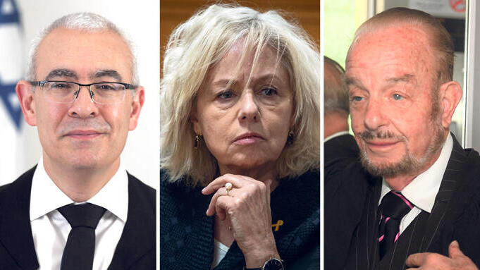 מימין יורם שפטל, גלי בהרב מיארה ו עופר גרוסקופף